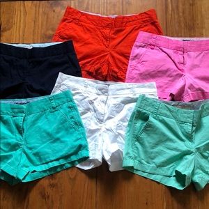 Bundle of JCrew Broken In Chino Shorts